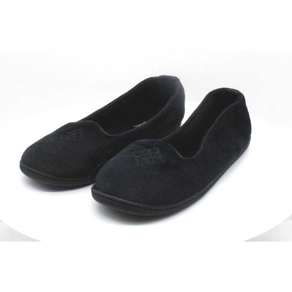 Dearfoams Woman's Microfiber Velour Clog w/Quilt - Picture 3 of 8